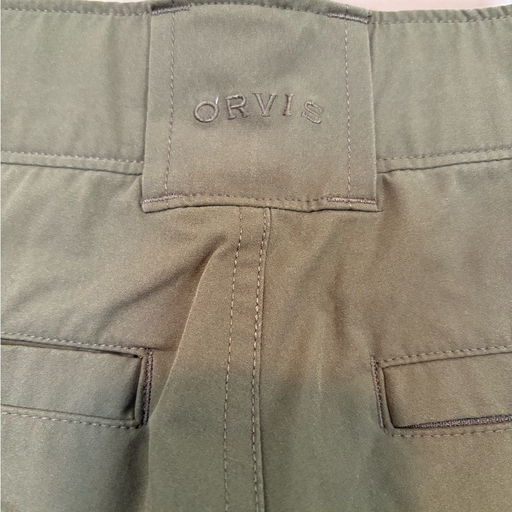 Orvis Sage Green Lightweight Shorts - Picture 3 of 4